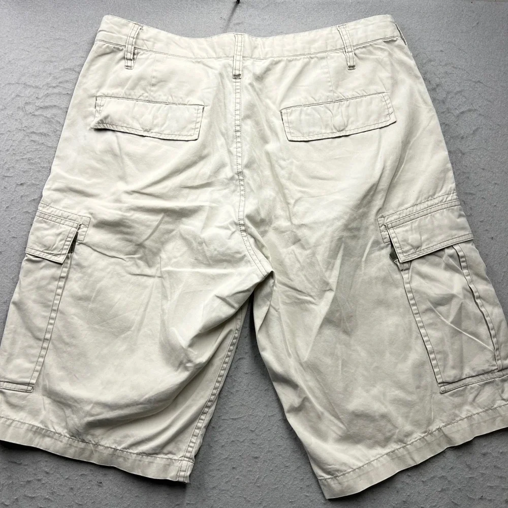 Polo Jeans Co Ralph Lauren Mens Cargo Shorts Khaki Beige Size 31 Utility RL